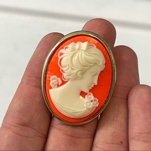 TARINA TARANTINO Orange Cameo Ring